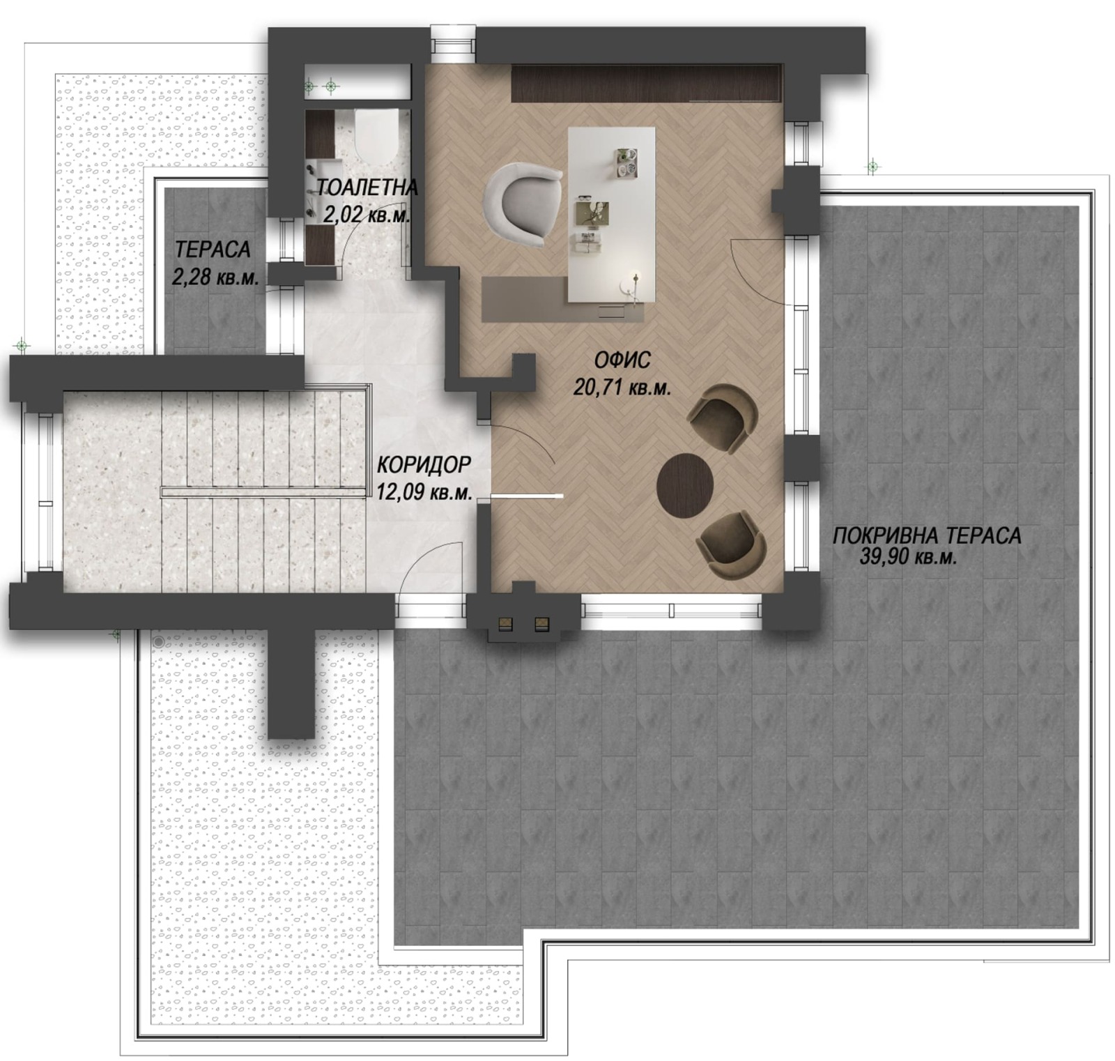 Продава КЪЩА, гр. София, с. Лозен, снимка 15 - Къщи - 56293098