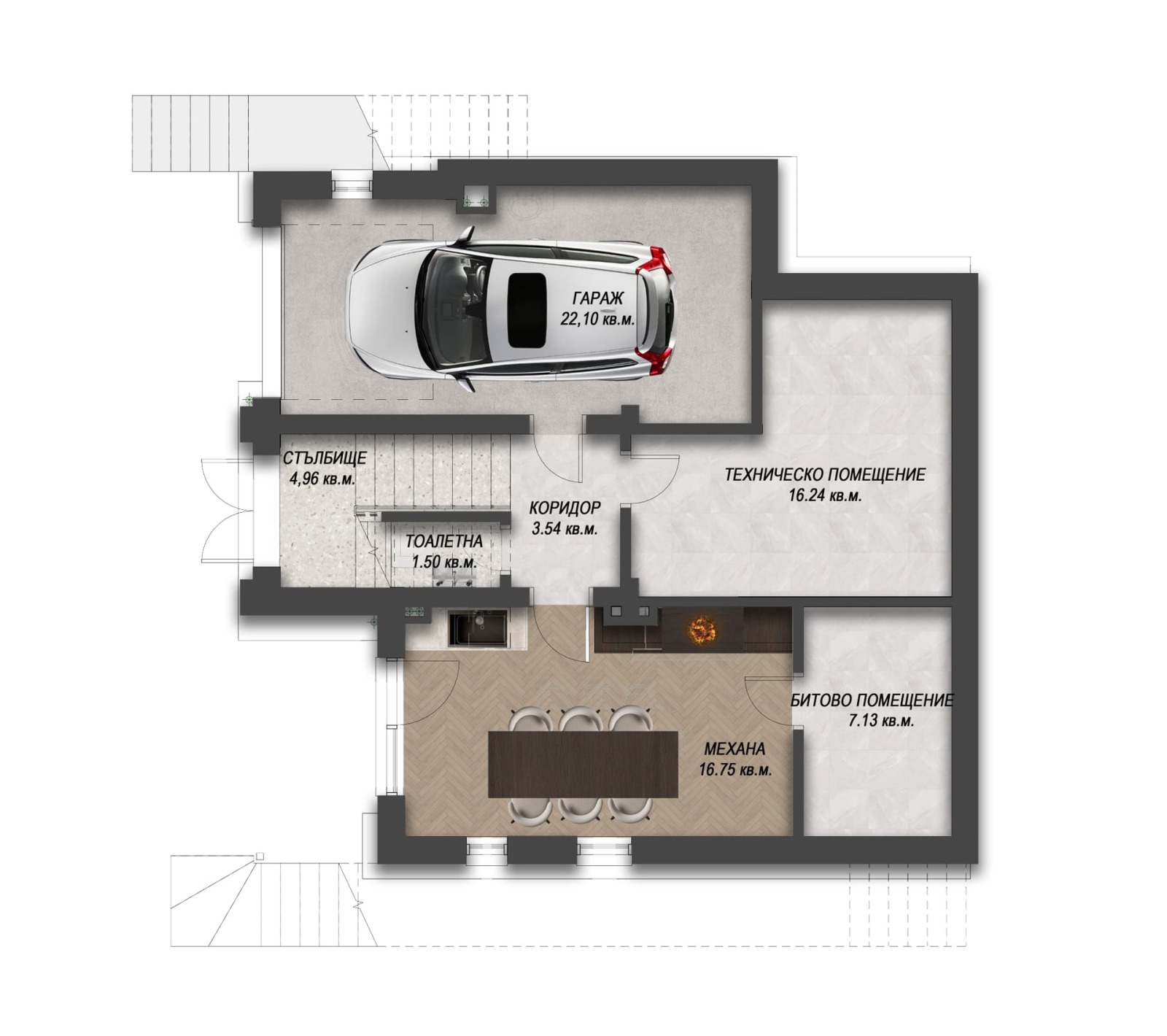 Продава КЪЩА, гр. София, с. Лозен, снимка 12 - Къщи - 56293098