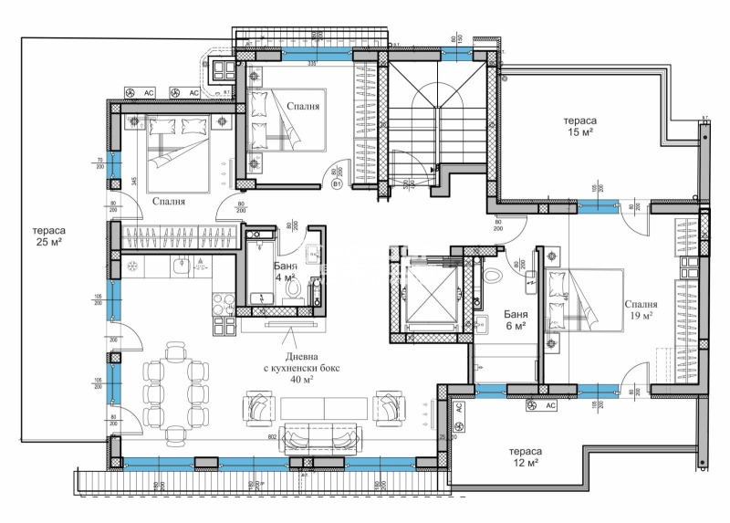Na prodej  3+ ložnice Plovdiv , Karšijaka , 205 m2 | 39089333 - obraz [14]