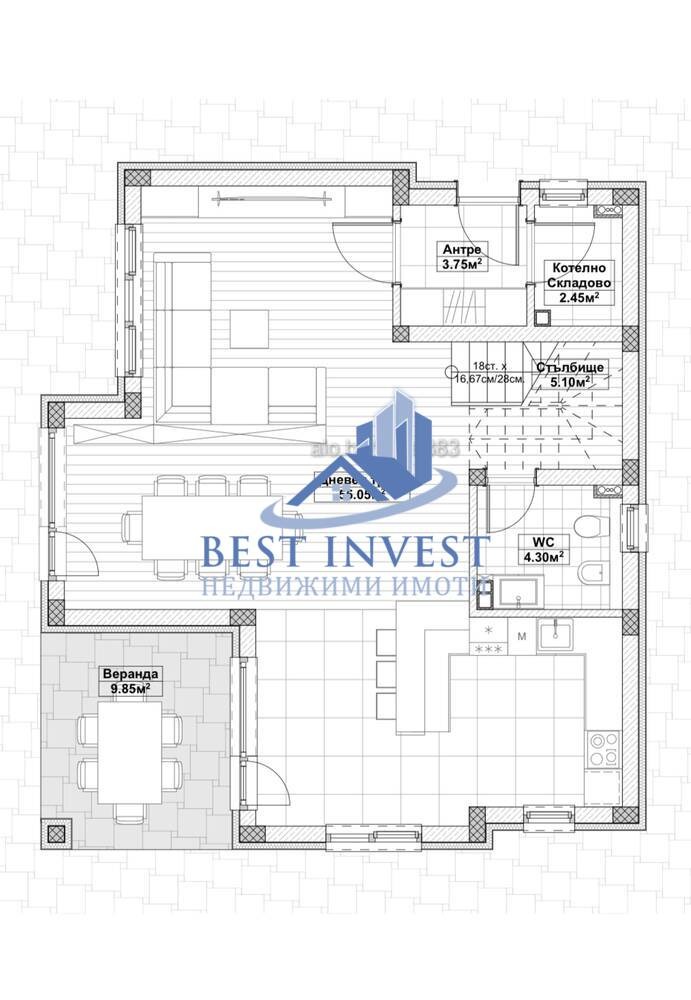 Продава КЪЩА, гр. Благоевград, Еленово 2, снимка 2 - Къщи - 52625017