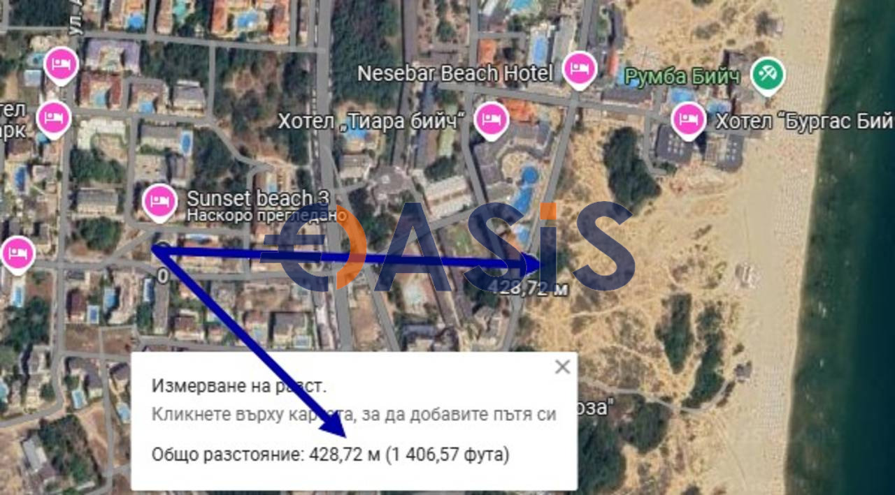 Продава 2-СТАЕН, к.к. Слънчев бряг, област Бургас, снимка 14 - Апартаменти - 54133084