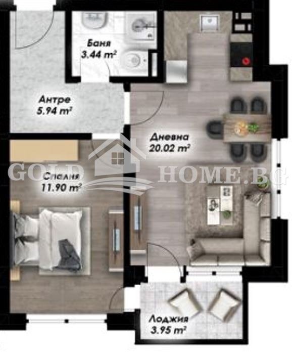 Продава 2-СТАЕН, гр. Пловдив, Остромила, снимка 7 - Апартаменти - 55942050