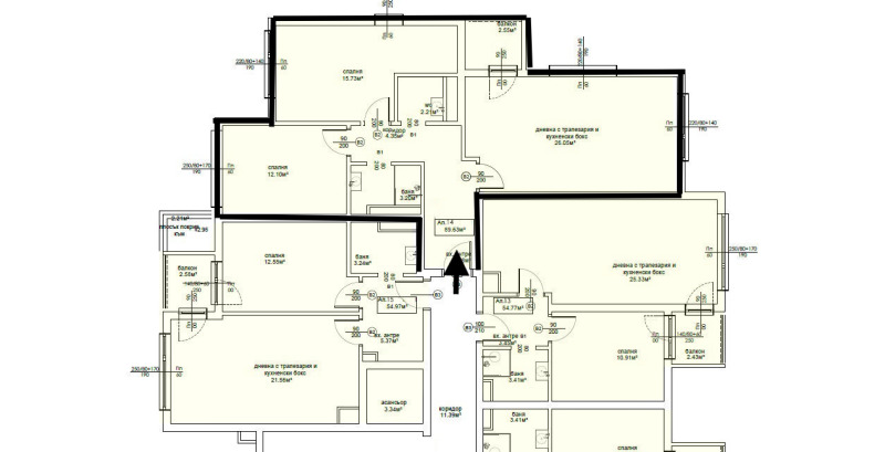 Продава 3-СТАЕН, гр. София, Овча купел 2, снимка 3 - Апартаменти - 53234809