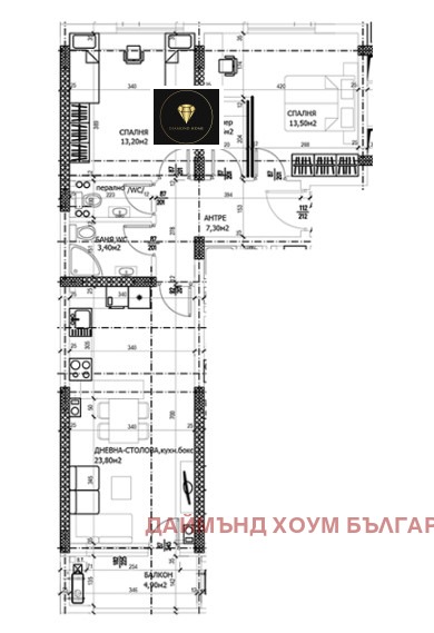 Продава 3-СТАЕН, гр. Пловдив, Тракия, снимка 2 - Апартаменти - 53794962