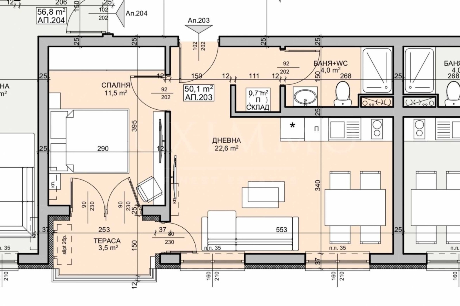 Продава 2-СТАЕН, с. Синеморец, област Бургас, снимка 2 - Апартаменти - 55062545