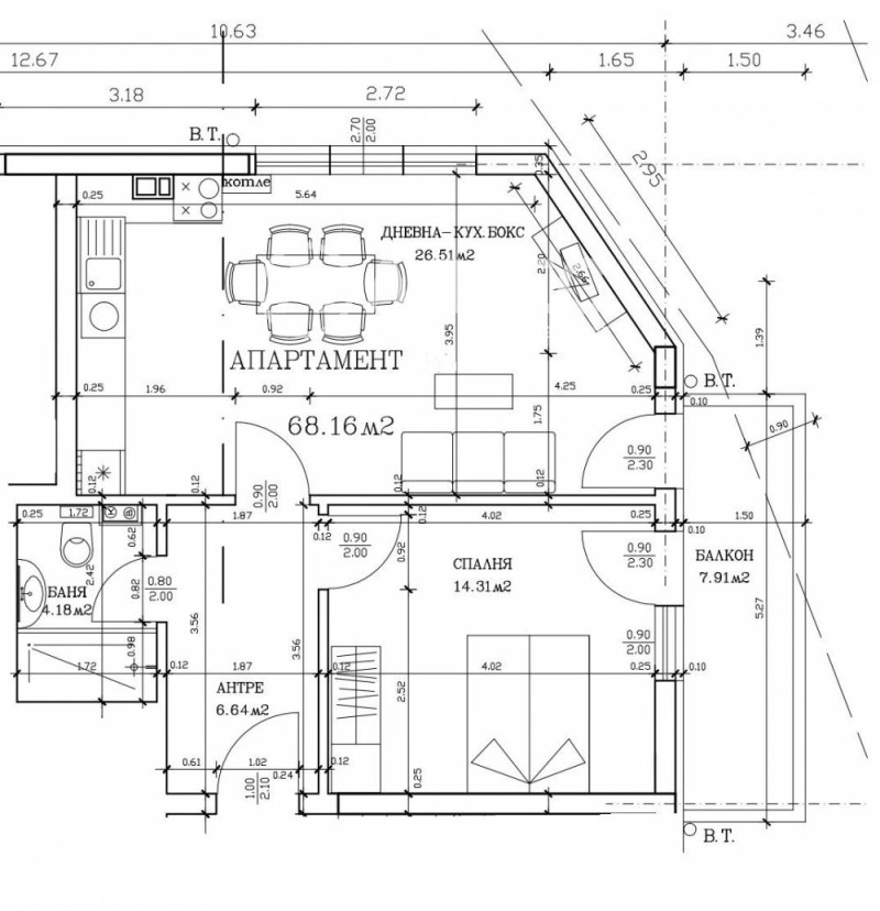 Продава 2-СТАЕН в град София, Павлово - 76 кв.м / 247 000 € » 483 090.01 лв., АДРЕС НЕДВИЖИМИ ИМОТИ