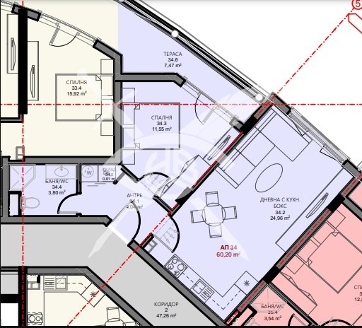 Продава 2-СТАЕН, гр. Поморие, област Бургас, снимка 1 - Aпартаменти - 46745722