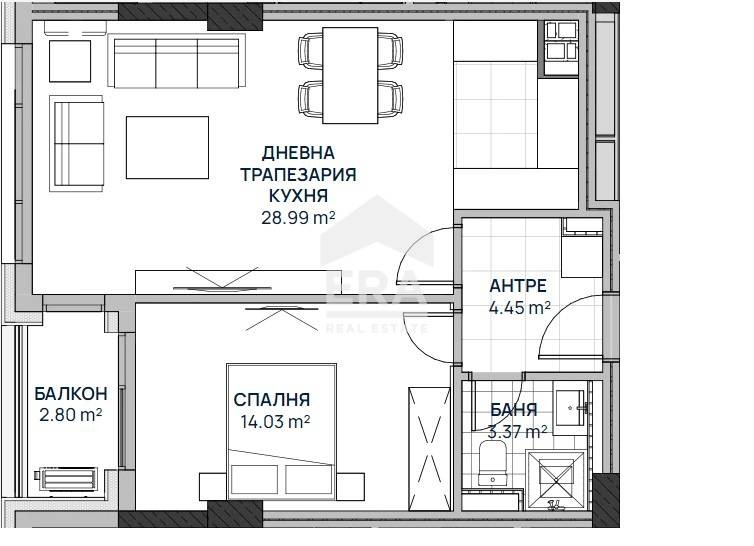 Продава 2-СТАЕН, гр. София, Люлин 2, снимка 3 - Aпартаменти - 48127220