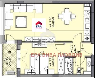 Продава 2-СТАЕН, град Пловдив, Гагарин • 113900 € • 17352851 — Holmes.bg