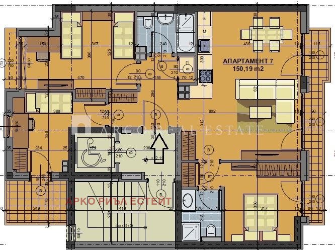 Продаја  3 спаваће собе Софија , Центар , 150 м2 | 79428629 - слика [3]