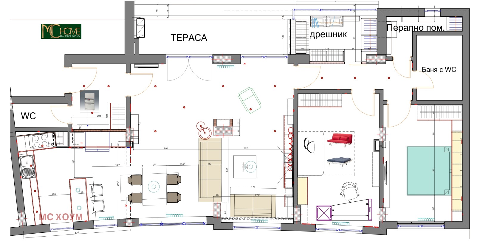 Продава 3-СТАЕН, гр. София, Манастирски ливади, снимка 17 - Апартаменти - 55685061