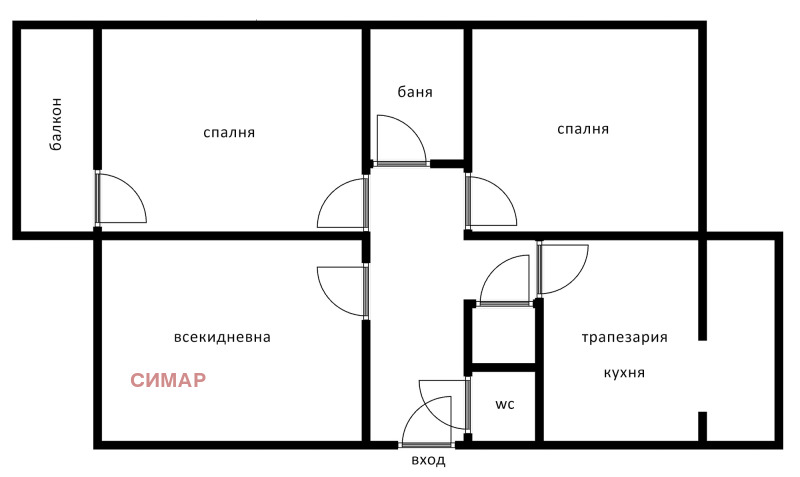 Продава 3-СТАЕН, гр. София, Надежда 2, снимка 16 - Aпартаменти - 47230275