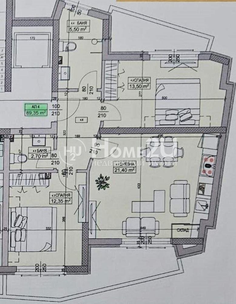Продава 3-СТАЕН, гр. София, Овча купел