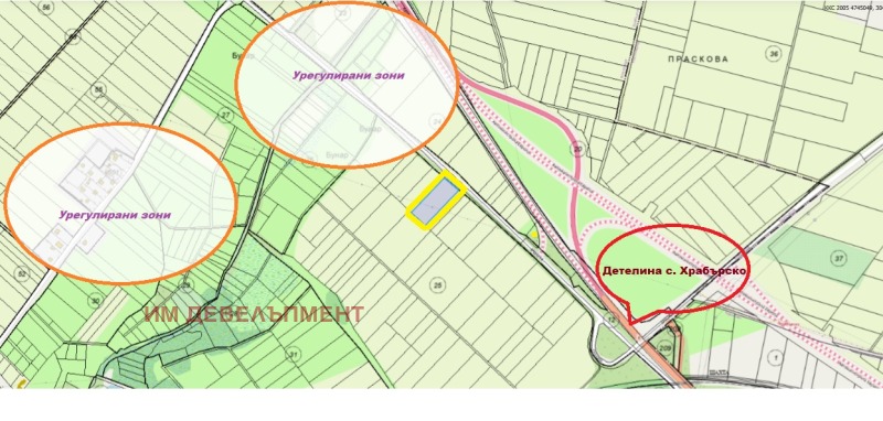 Продава  Парцел област София , с. Храбърско , 5000 кв.м | 16441379 - изображение [2]