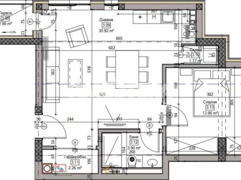 Продава 2-СТАЕН, гр. София, Хладилника, снимка 4 - Aпартаменти - 49356886