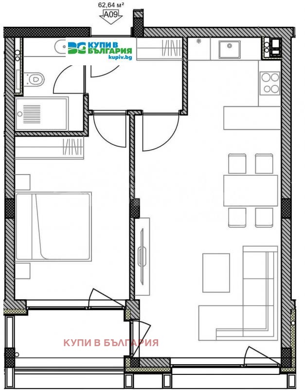 Продава 2-СТАЕН, гр. Варна, Свети Никола