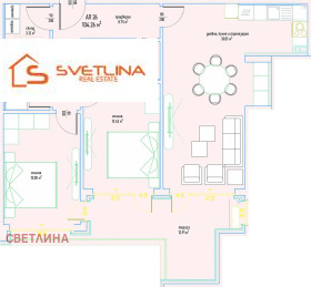 2 Schlafzimmer Malinowa dolina, Sofia