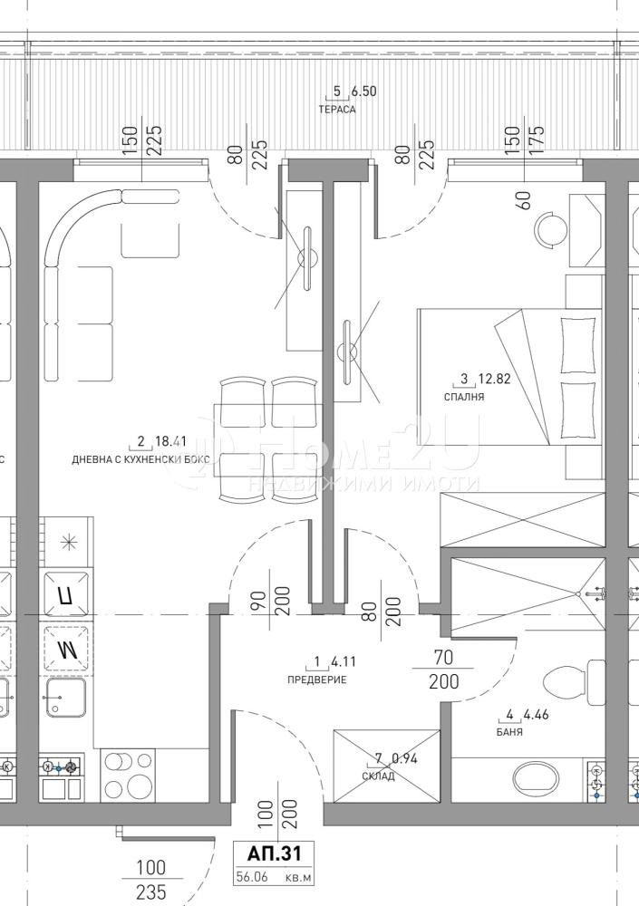 Продава 2-СТАЕН, гр. София, Малинова долина, снимка 14 - Апартаменти - 55185206