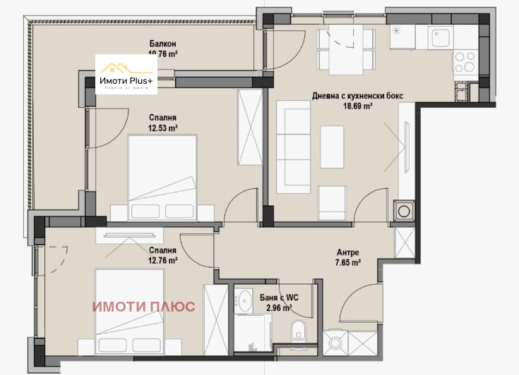 Продава 3-СТАЕН, гр. София, Витоша, снимка 3 - Апартаменти - 56362678