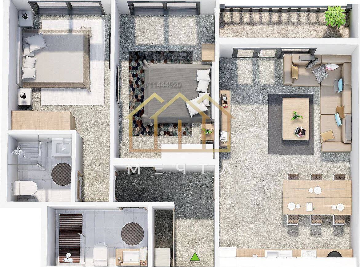 Продава 3-СТАЕН, гр. Пловдив, Христо Смирненски, снимка 3 - Апартаменти - 56218103