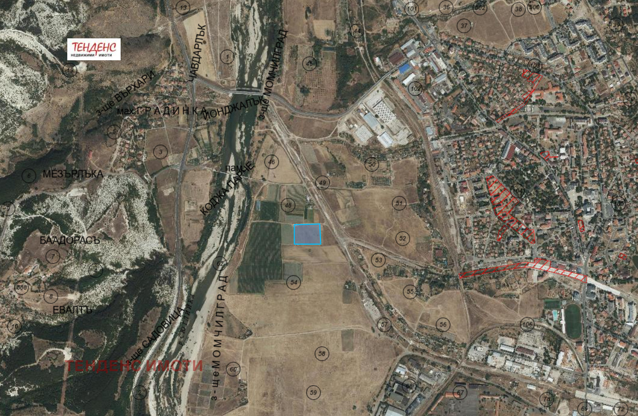 Продава ПАРЦЕЛ, гр. Момчилград, област Кърджали, снимка 2 - Парцели - 53826331