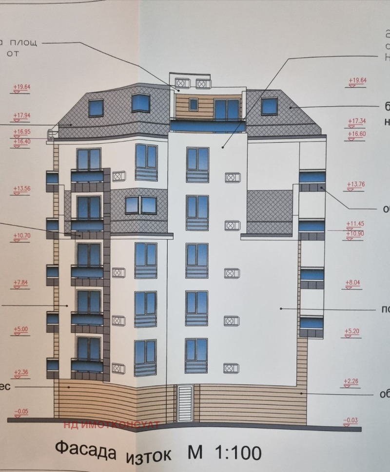 Продава 3-СТАЕН в град Пловдив, Център - 100 кв.м / 227 900 € » 445 733.66 лв., НД ИМОТКОНСУЛТ