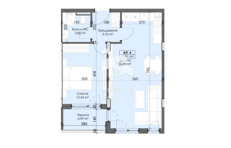 De vânzare  1 dormitor Plovdiv , Traciia , 72 mp | 12326878 - imagine [8]