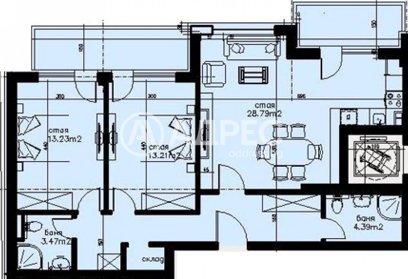 Продава 3-СТАЕН, гр. София, Оборище, снимка 4 - Апартаменти - 52704051