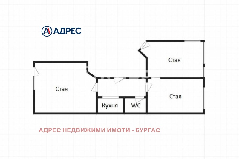 Продаја  Канцеларија Бургас , Центар , 100 м2 | 61920633 - слика [3]