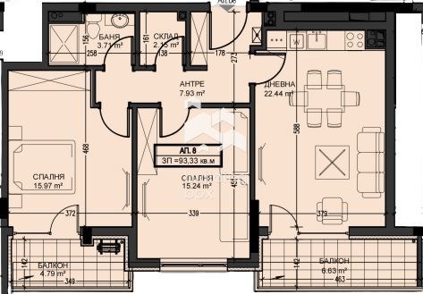Продава 3-СТАЕН, гр. София, Карпузица, снимка 14 - Апартаменти - 56213346