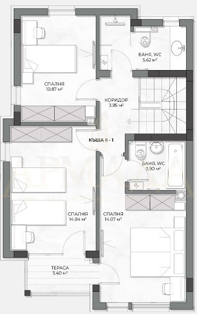 Zu verkaufen  Haus region Plowdiw , Markowo , 140 qm | 16014129 - Bild [2]