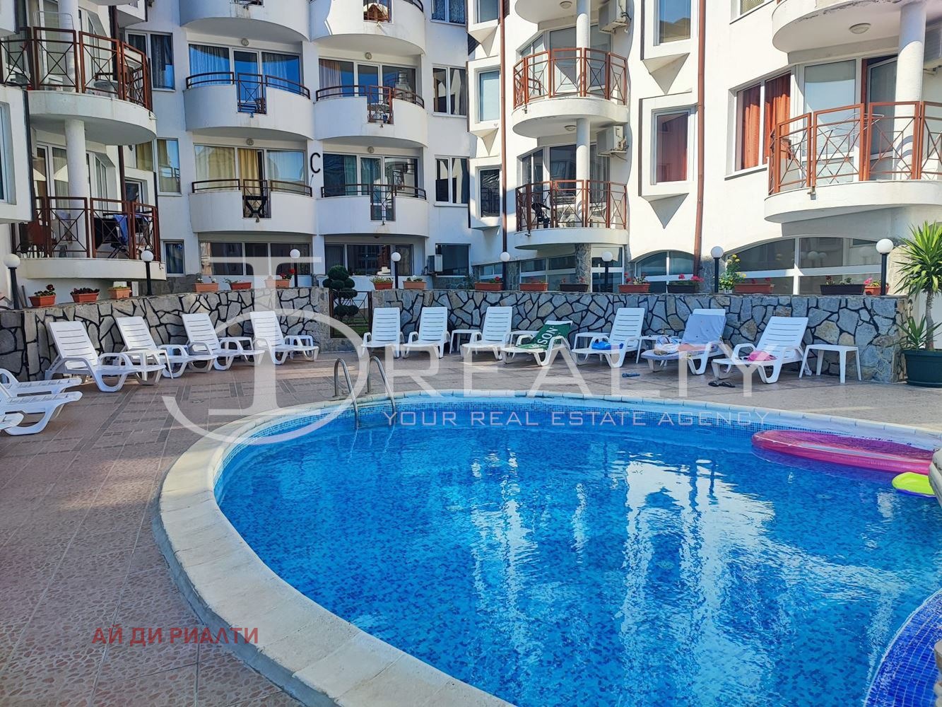 Продава 1-СТАЕН, гр. Свети Влас, област Бургас, снимка 13 - Апартаменти - 53859314