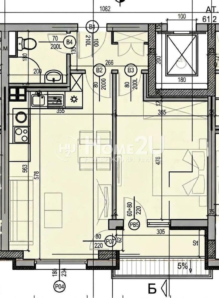 Продава 2-СТАЕН, гр. София, Зона Б-19, снимка 7 - Апартаменти - 55735360