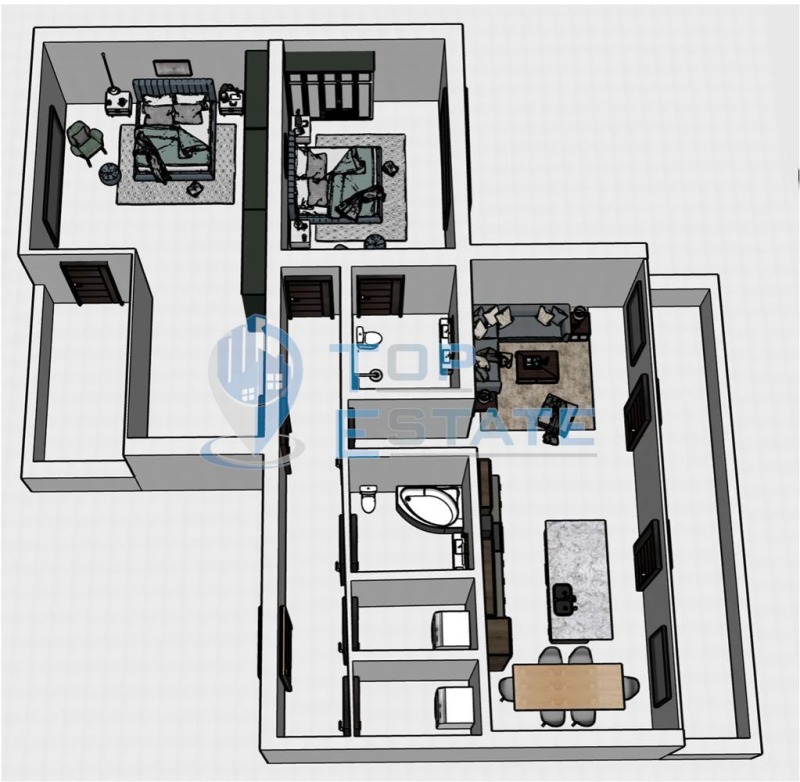 Zu verkaufen  2 Schlafzimmer Weliko Tarnowo , Buzludscha , 156 qm | 96129775 - Bild [3]