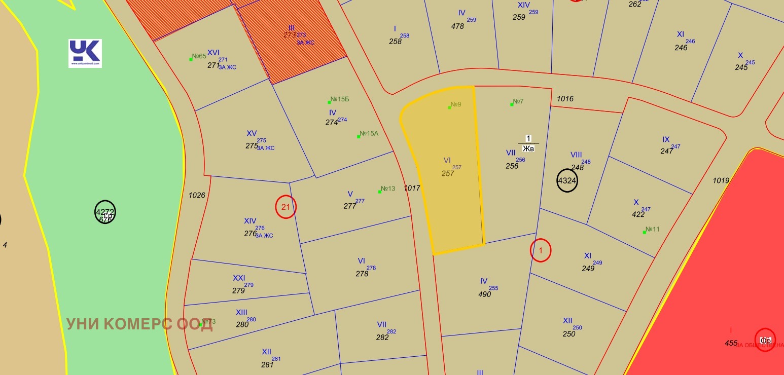 Продава ПАРЦЕЛ, гр. София, Горна баня, снимка 3 - Парцели - 53969452