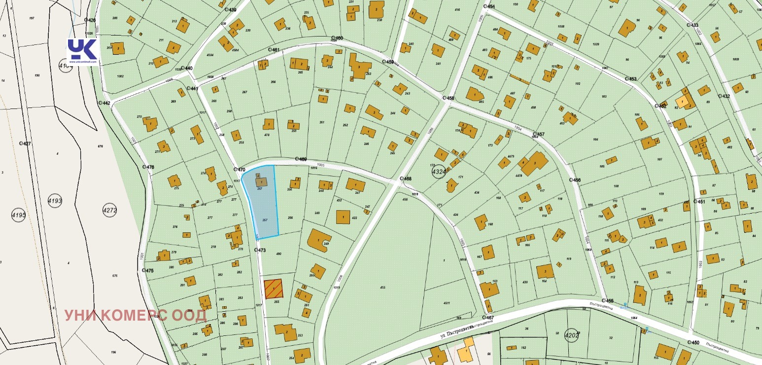 Продава ПАРЦЕЛ, гр. София, Горна баня, снимка 4 - Парцели - 53969452