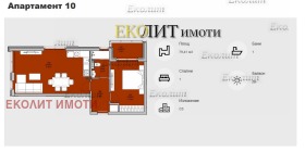 Продава 2-стаен град София Левски - [1] 