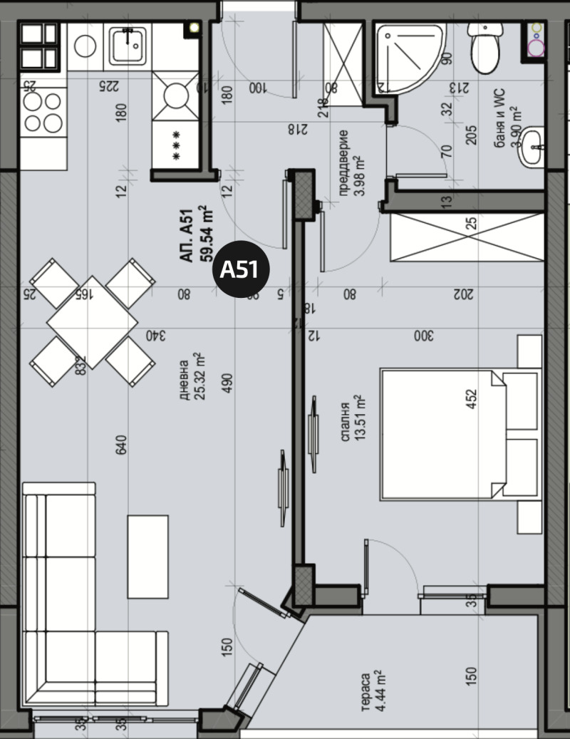 Продава  2-стаен град София , Люлин 5 , 70 кв.м | 88329451 - изображение [9]