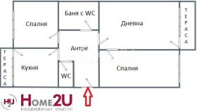 Продава 3-стаен град София Дианабад - [1] 