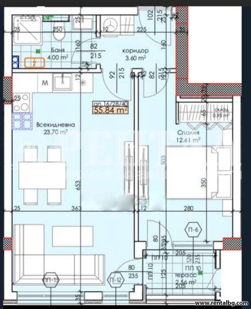 Na prodej  1 ložnice Plovdiv , Trakija , 67 m2 | 58026541 - obraz [7]