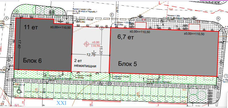 Till salu  2 sovrum Varna , Kaisieva gradina , 78 kvm | 86994300 - bild [13]