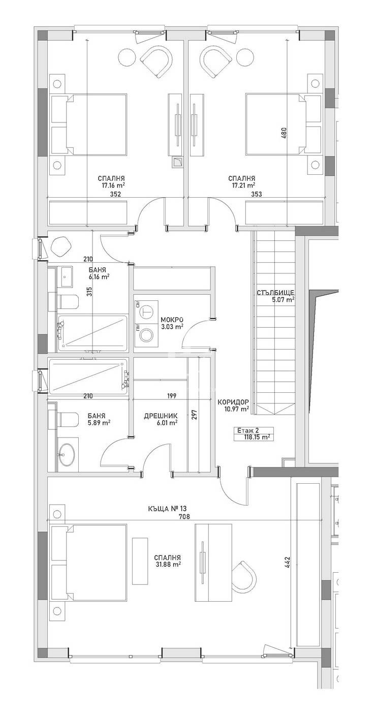 Продава КЪЩА, гр. София, с. Панчарево, снимка 5 - Къщи - 54014744