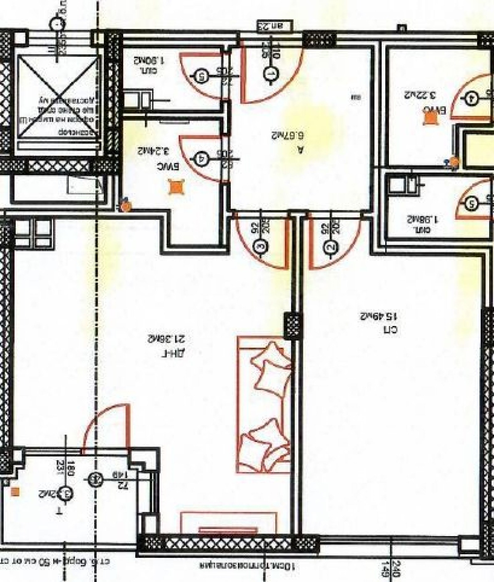 Продава 2-СТАЕН, гр. Видин, Бонония, снимка 2 - Апартаменти - 53451543