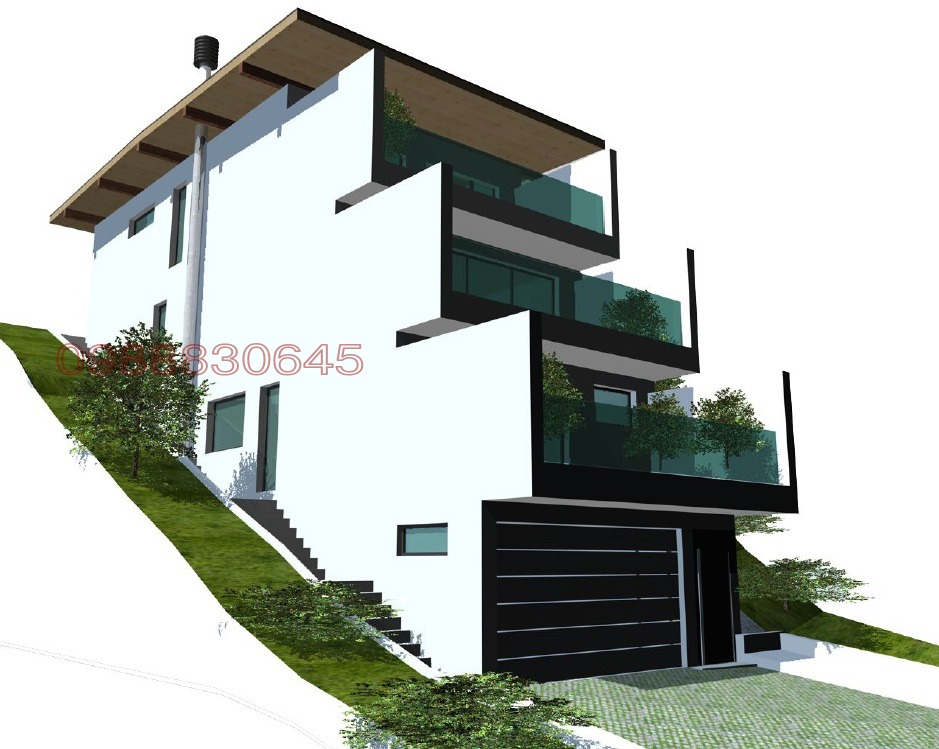 Продава КЪЩА, гр. София, с. Бистрица, снимка 3 - Къщи - 53731456