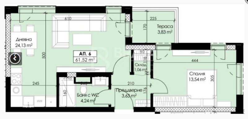 Продава 2-СТАЕН, гр. Пловдив, Отдих и култура, снимка 3 - Апартаменти - 52987351