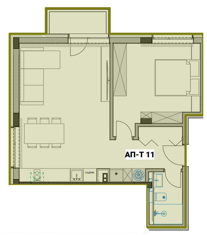 Продава 2-СТАЕН, гр. Русе, Здравец