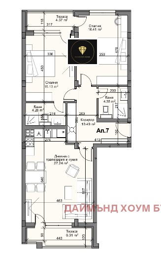 Продава 3-СТАЕН, гр. Пловдив, Кършияка, снимка 2 - Aпартаменти - 49360516