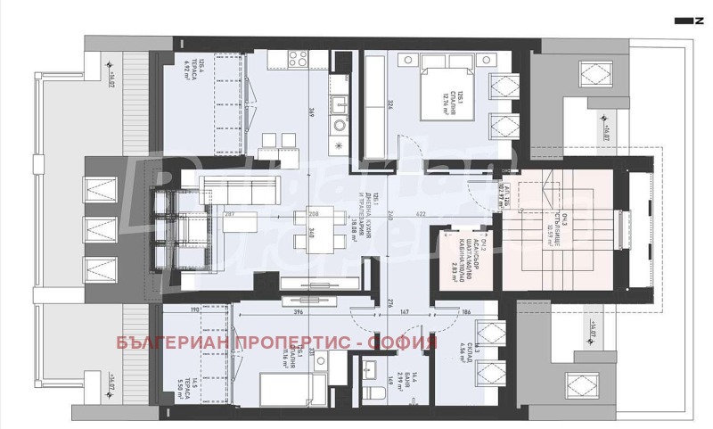 Продава  3-стаен град София , Център , 126 кв.м | 18447123 - изображение [6]