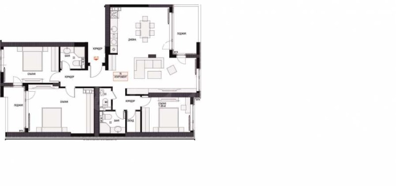 Продава  4-стаен град София , Люлин 2 , 167 кв.м | 52437717 - изображение [16]