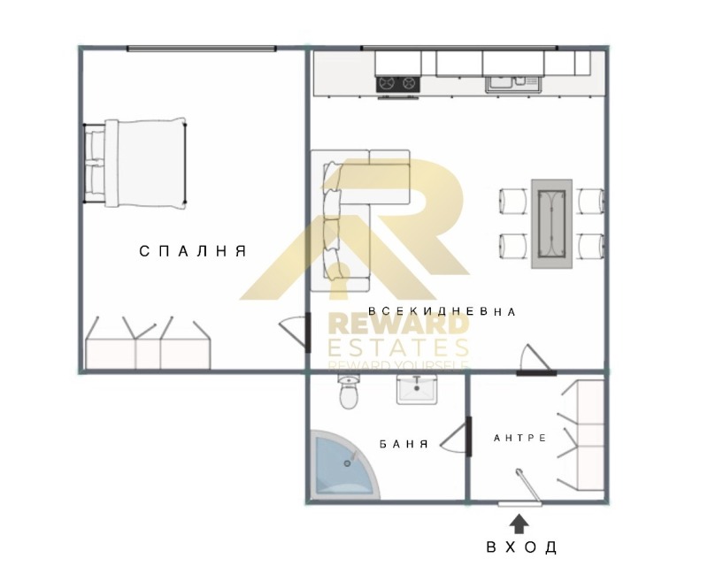 Продава  2-стаен град София , Толстой , 61 кв.м | 52967568 - изображение [6]